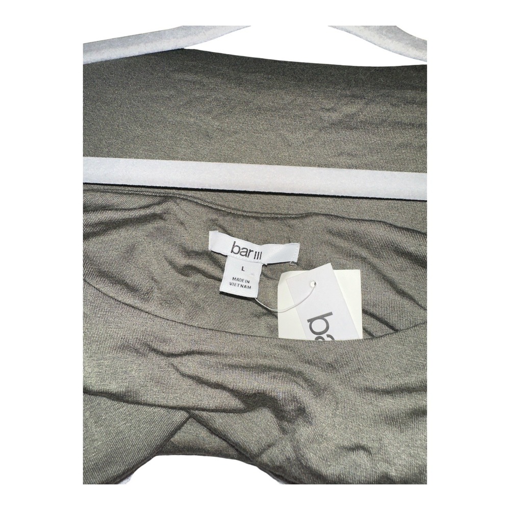 Bar III Bodycon Green Midi Dress, Large - Picture 4 of 6